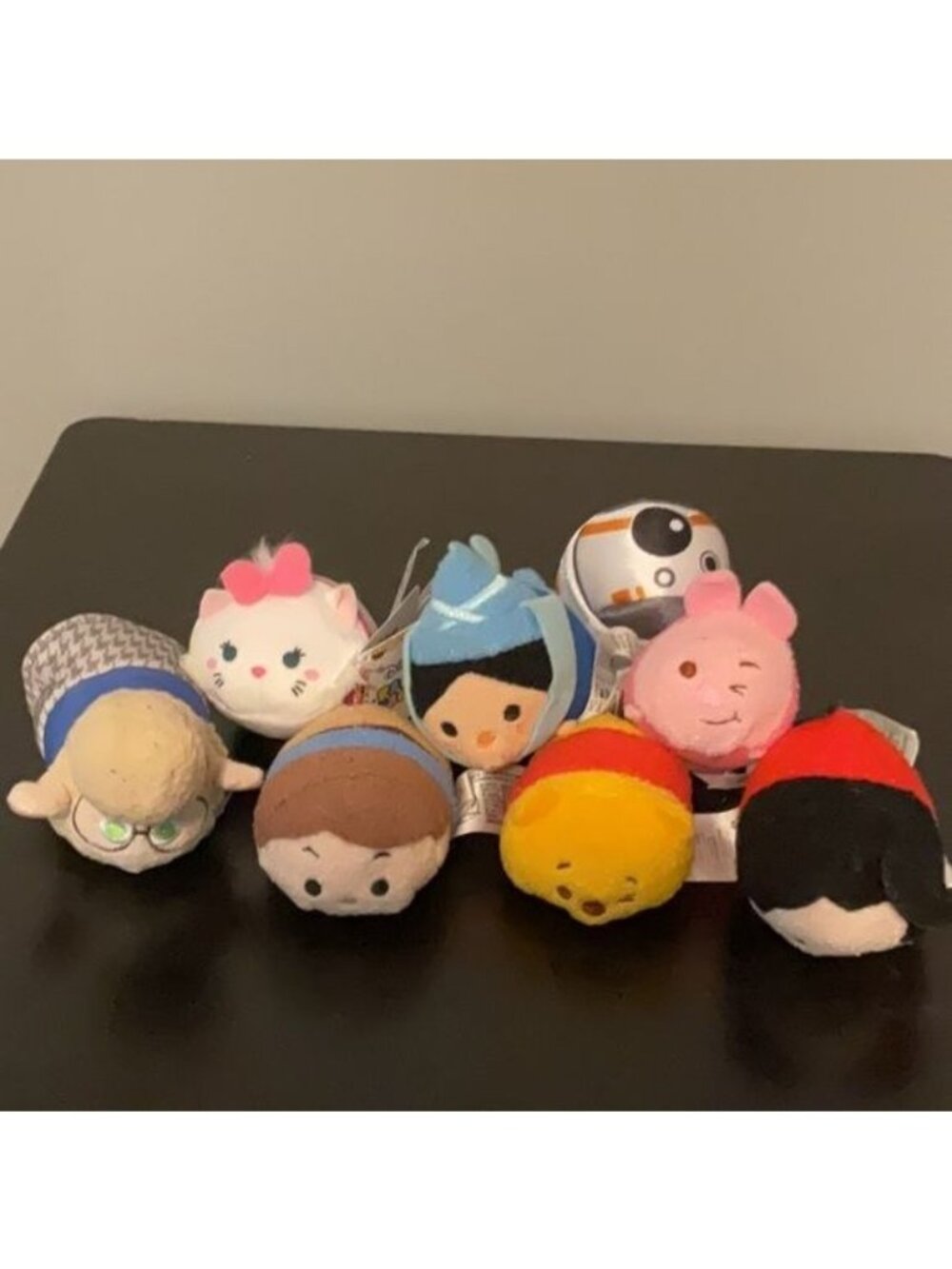 Disney Tsum Tsum Plush Lot Vintage Core Kawaii Desk Decor 8pc Stuffed Toy Bundle